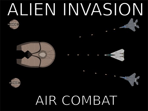 image Air Combat. Alien Invasion