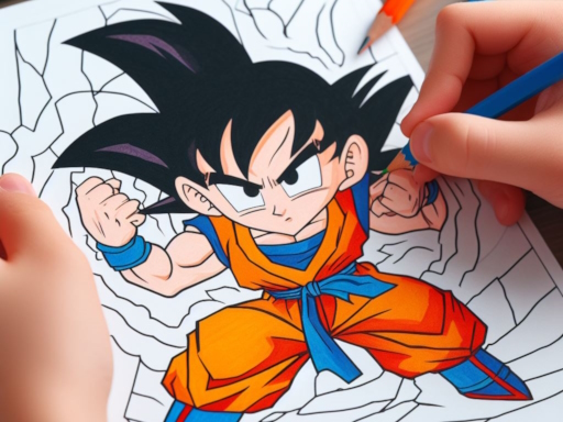 image Anime Coloring Book