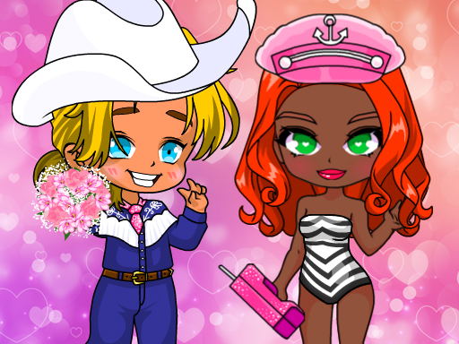 image Blonde Chibi Fashion Show