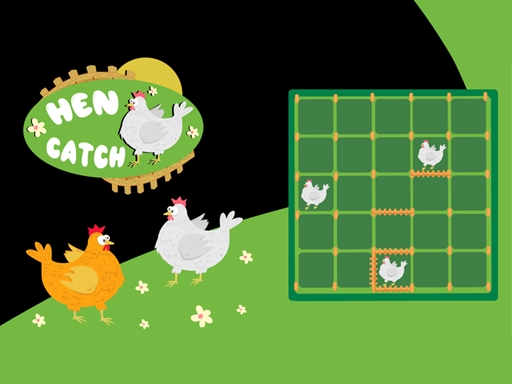 image Catch The Hen: Lines and Dots