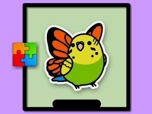 image Cute Budgie Puzzle