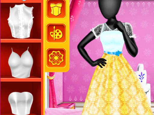 image Fashion Studio Snow Queen Dress 2