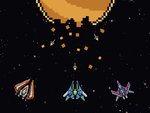 image Galactic Pixel Storm