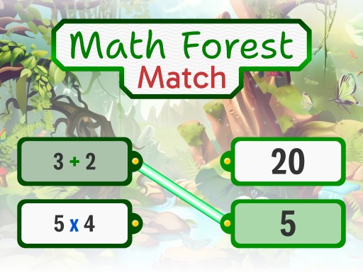 image Math Forest Match