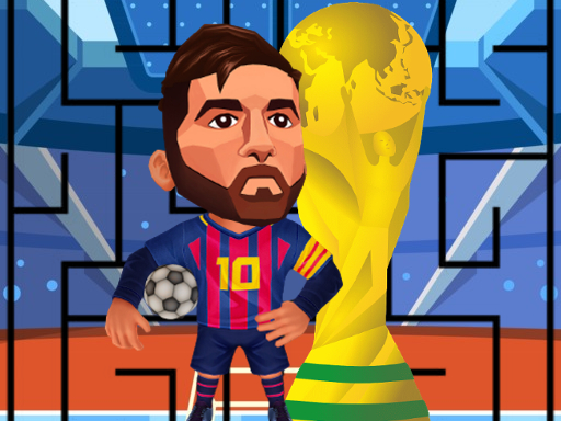 image Messi in a maze