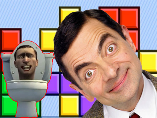 image Mr Bean &amp; Skibidi Tetris