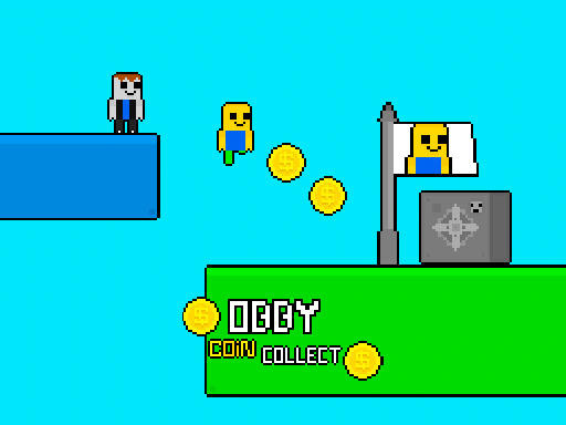image Obby vs Bacon Rainbow Parkour