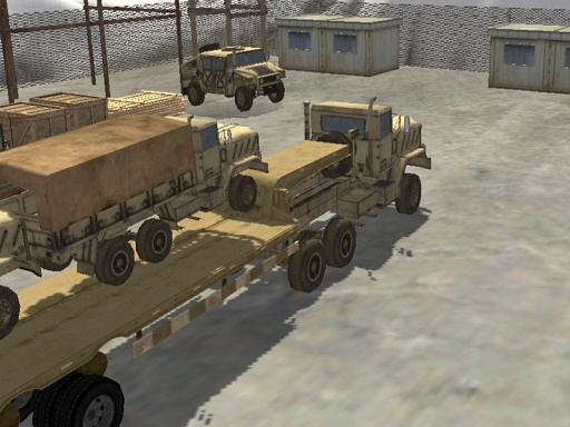 image Transport Army vehicle truck driving