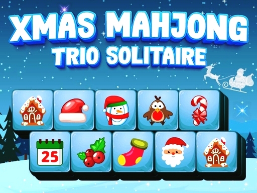 image Xmas Mahjong Trio Solitaire